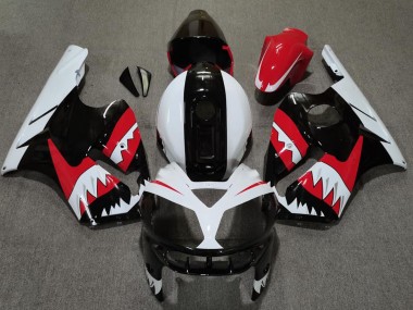 Rot Hai 2002-2005 Kawasaki ZX12R Motorrad Verkleidung