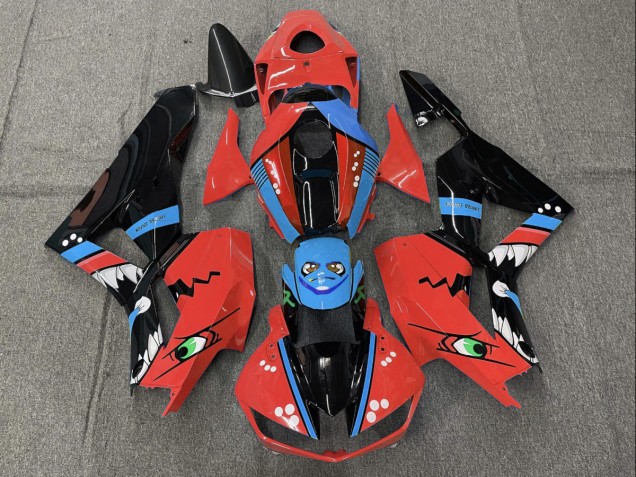 Rot Hai 2013-2023 Honda CBR600RR Motorrad Verkleidung Rot Hai 2013-2023 Honda CBR600RR Motorrad Verkleidung