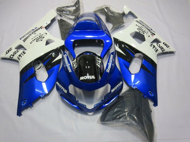 Rot Movistar 2001-2003 Suzuki GSXR 600-750 Motorrad Verkleidung Rot Movistar 2001-2003 Suzuki GSXR 600-750 Motorrad Verkleidung