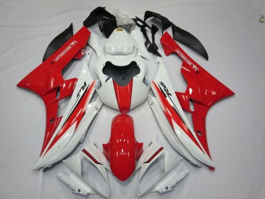 Rot Weiß OEM Stil 2006-2007 Yamaha R6 Motorrad Verkleidung