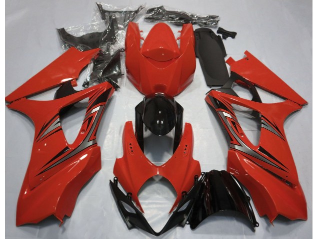 Rot OEM-Stil 2007-2008 Suzuki GSXR 1000 Motorrad Verkleidung Rot OEM-Stil 2007-2008 Suzuki GSXR 1000 Motorrad Verkleidung
