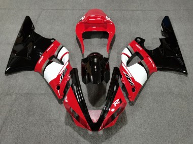 Rot & Schwarz 2000-2001 Yamaha R1 Motorrad Verkleidung