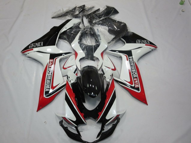 Rot Weiß & Schwarz 2011-2024 Suzuki GSXR 600-750 Motorrad Verkleidung Rot Weiß & Schwarz 2011-2024 Suzuki GSXR 600-750 Motorrad Verkleidung