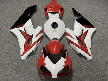 Rot Weiß & Schwarz Glänzend 2004-2005 Honda CBR1000RR Motorrad Verkleidung