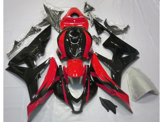 Rot & Schwarz OEM-Design 2007-2008 Honda CBR600RR Motorrad Verkleidung Rot & Schwarz OEM-Design 2007-2008 Honda CBR600RR Motorrad Verkleidung