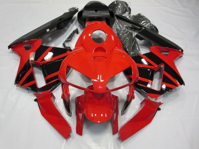 Rot & Schwarz OEM-Stil 2003-2004 Honda CBR600RR Motorrad Verkleidung Rot & Schwarz OEM-Stil 2003-2004 Honda CBR600RR Motorrad Verkleidung