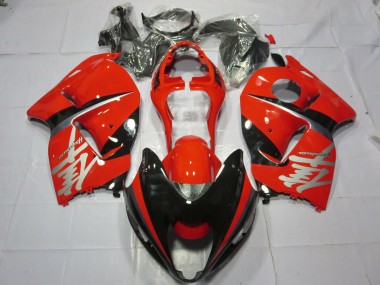 Rot & Schwarz Silber Aufkleber 1997-2007 Suzuki GSXR 1300 Motorrad Verkleidung