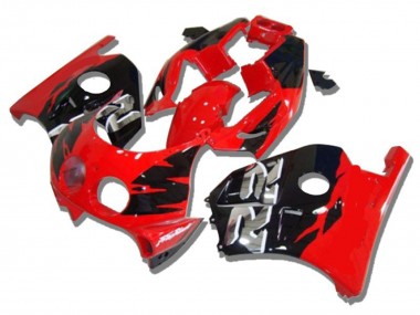 Rot Schwarz Silber Rr 1990-1998 Honda CBR250RR Motorrad Verkleidung