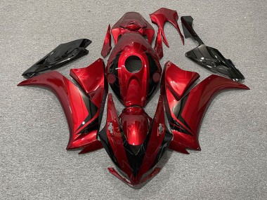 Rot & Schwarz Stil 2012-2016 Honda CBR1000RR Motorrad Verkleidung