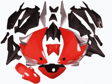 Rot & Silber 2011-2014 Honda CBR250RR Motorrad Verkleidung