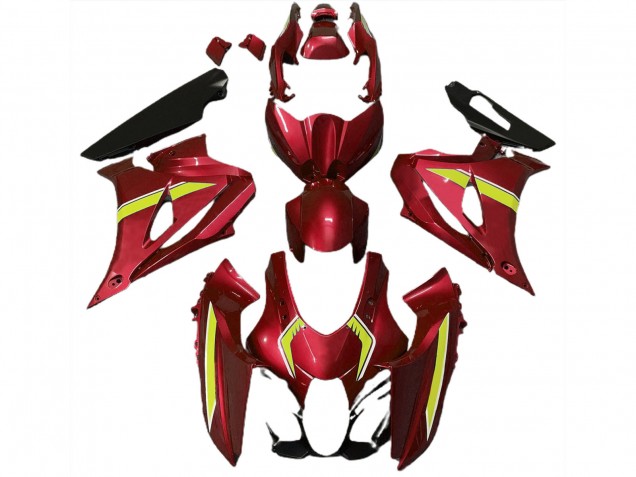 Rot Stil 2017-2023 Suzuki GSXR 1000 Motorrad Verkleidung Rot Stil 2017-2023 Suzuki GSXR 1000 Motorrad Verkleidung