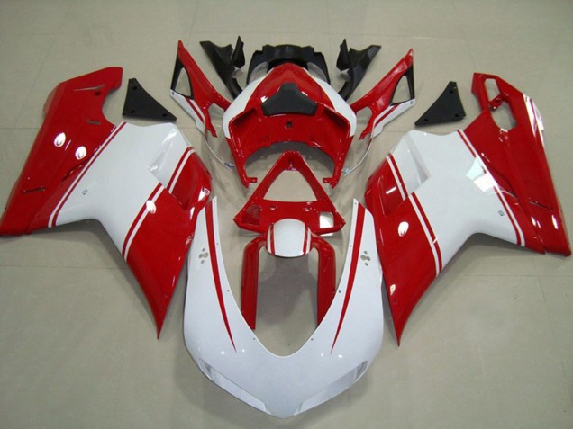 Rot-Weiße Anstecknadel 2007-2014 Ducati 848 1098 1198 Motorrad Verkleidung Rot-Weiße Anstecknadel 2007-2014 Ducati 848 1098 1198 Motorrad Verkleidung