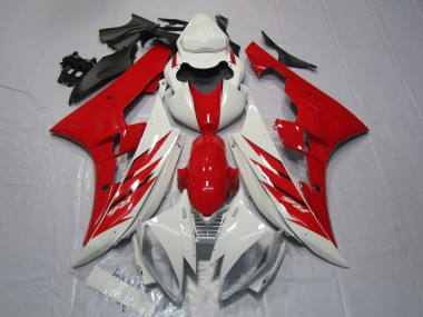 Rot-Weißer Stil 2006-2007 Yamaha R6 Motorrad Verkleidung
