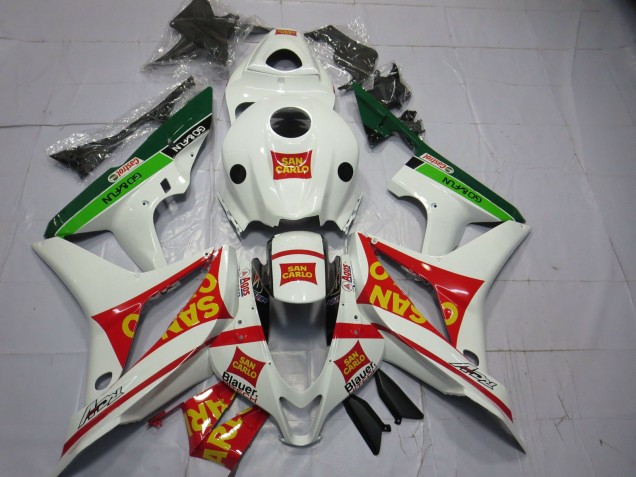 San Carlo 2007-2008 Honda CBR600RR Motorrad Verkleidung San Carlo 2007-2008 Honda CBR600RR Motorrad Verkleidung