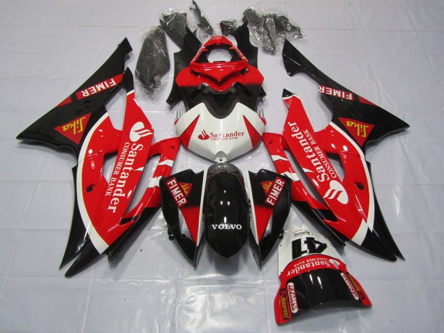 Santander 2008-2016 Yamaha R6 Motorrad Verkleidung Santander 2008-2016 Yamaha R6 Motorrad Verkleidung