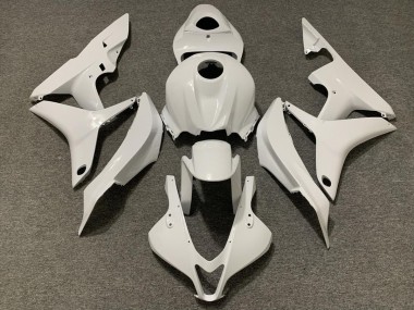 Schlichte Glanz Weiß 2007-2008 Honda CBR600RR Motorrad Verkleidung