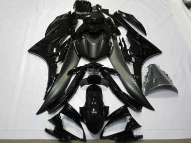 Schlichte Glanz & Matt 2006-2007 Yamaha R6 Motorrad Verkleidung