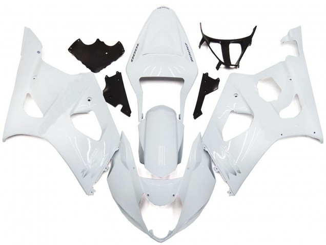 Schlichter Glanz-Weiß-Stil 2003-2004 Suzuki GSXR 1000 Motorrad Verkleidung Schlichter Glanz-Weiß-Stil 2003-2004 Suzuki GSXR 1000 Motorrad Verkleidung