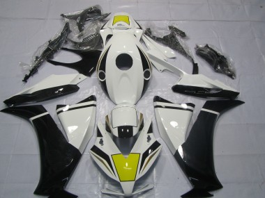 Schwarz & Weiß 2012-2016 Honda CBR1000RR Motorrad Verkleidung