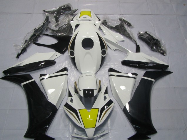 Schwarz & Weiß 2012-2016 Honda CBR1000RR Motorrad Verkleidung Schwarz & Weiß 2012-2016 Honda CBR1000RR Motorrad Verkleidung