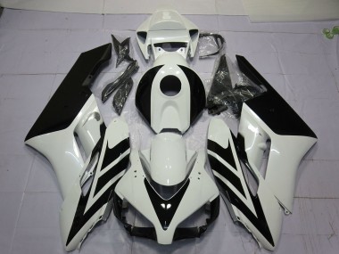 Schwarz-Weiß-Design 2004-2005 Honda CBR1000RR Motorrad Verkleidung