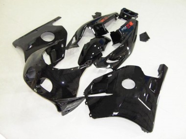 Schwarz Glänzend 1990-1998 Honda CBR250RR Motorrad Verkleidung