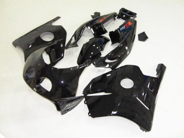 Schwarz Glänzend 1990-1998 Honda CBR250RR Motorrad Verkleidung Schwarz Glänzend 1990-1998 Honda CBR250RR Motorrad Verkleidung