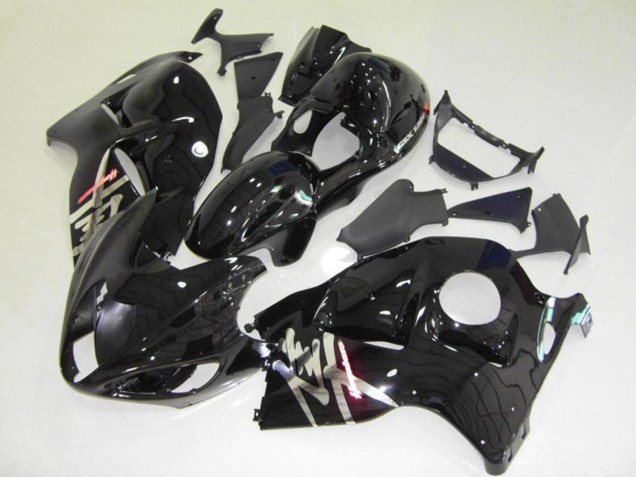 Schwarz Glänzend 1997-2007 Suzuki GSXR 1300 Motorrad Verkleidung Schwarz Glänzend 1997-2007 Suzuki GSXR 1300 Motorrad Verkleidung