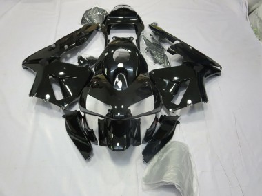Schwarz Glänzend 2003-2004 Honda CBR600RR Motorrad Verkleidung