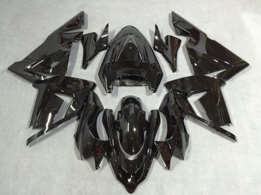 Schwarz Glänzend 2004-2005 Kawasaki ZX10R Motorrad Verkleidung