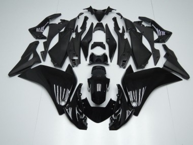 Schwarz Glänzend 2011-2014 Honda CBR250RR Motorrad Verkleidung