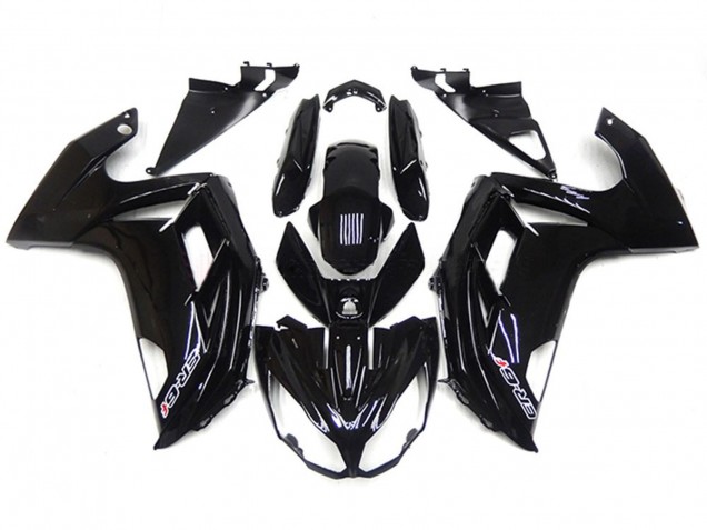 Schwarz Glänzend 2012-2014 Kawasaki ER6F Motorrad Verkleidung Schwarz Glänzend 2012-2014 Kawasaki ER6F Motorrad Verkleidung