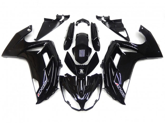 Schwarz Glänzend 2012-2016 Kawasaki Ninja 650R Motorrad Verkleidung Schwarz Glänzend 2012-2016 Kawasaki Ninja 650R Motorrad Verkleidung