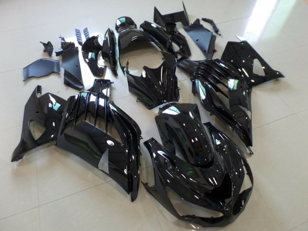 Schwarz Glänzend 2012-2021 Kawasaki ZX14R Motorrad Verkleidung Schwarz Glänzend 2012-2021 Kawasaki ZX14R Motorrad Verkleidung