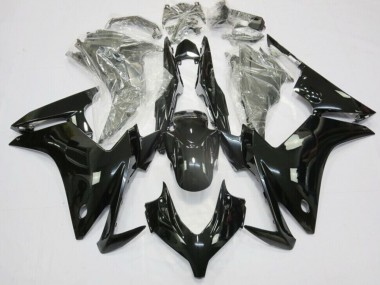 Schwarz Glänzend 2013-2015 Honda CBR500RR Motorrad Verkleidung