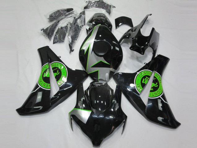 Schwarz Glänzend & Grün 2008-2011 Honda CBR1000RR Motorrad Verkleidung Schwarz Glänzend & Grün 2008-2011 Honda CBR1000RR Motorrad Verkleidung