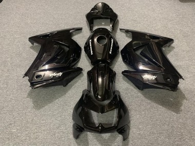 Schwarz Glänzend OEM 2008-2012 Kawasaki Ninja 250 Motorrad Verkleidung