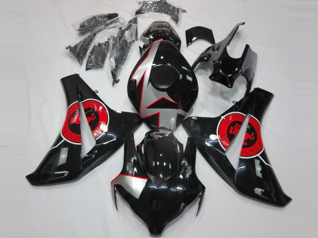 Schwarz Glänzend & Rot 2008-2011 Honda CBR1000RR Motorrad Verkleidung Schwarz Glänzend & Rot 2008-2011 Honda CBR1000RR Motorrad Verkleidung