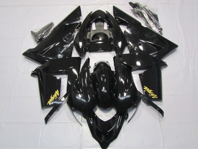 Schwarz Gold 2004-2005 Kawasaki ZX10R Motorrad Verkleidung Schwarz Gold 2004-2005 Kawasaki ZX10R Motorrad Verkleidung
