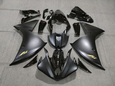 Schwarz & Gold 2009-2011 Yamaha R1 Motorrad Verkleidung