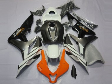 Schwarz Grau Spezial 2007-2008 Honda CBR600RR Motorrad Verkleidung