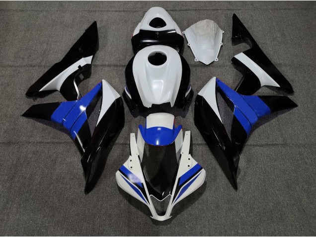 Schwarz Weiß & Grün 2007-2008 Honda CBR600RR Motorrad Verkleidung Schwarz Weiß & Grün 2007-2008 Honda CBR600RR Motorrad Verkleidung
