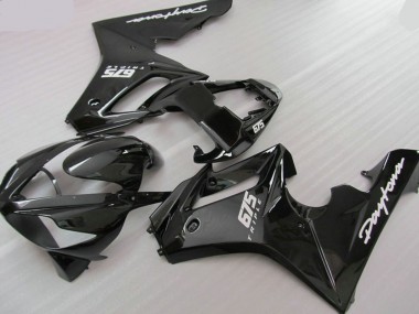 Schwarz Krieger 2006-2008 Triumph Daytona 675 Motorrad Verkleidung