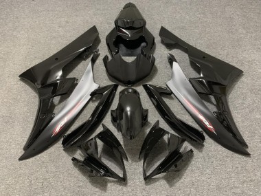 Schwarz Ninja 2006-2007 Yamaha R6 Motorrad Verkleidung