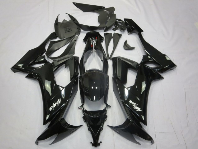 Schwarz Ninja 2008-2010 Kawasaki ZX10R Motorrad Verkleidung Schwarz Ninja 2008-2010 Kawasaki ZX10R Motorrad Verkleidung