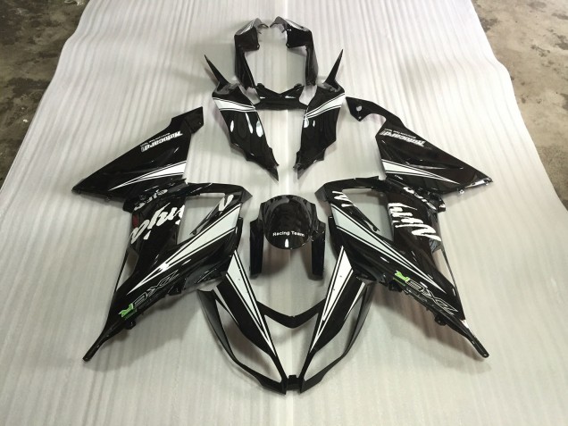 Schwarz Ninja 2013-2018 Kawasaki ZX6R Motorrad Verkleidung Schwarz Ninja 2013-2018 Kawasaki ZX6R Motorrad Verkleidung