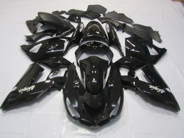 Schwarz Rot 2006-2011 Kawasaki ZX14R Motorrad Verkleidung