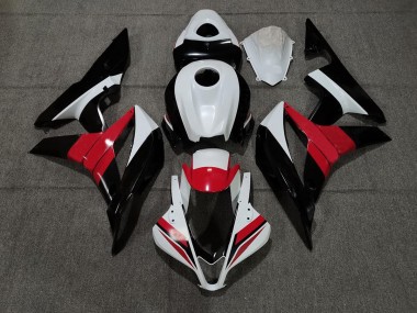 Schwarz Weiß & Rot 2007-2008 Honda CBR600RR Motorrad Verkleidung