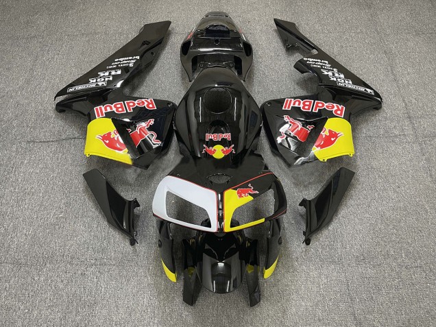 Schwarz Rot Bull 2005-2006 Honda CBR600RR Motorrad Verkleidung Schwarz Rot Bull 2005-2006 Honda CBR600RR Motorrad Verkleidung