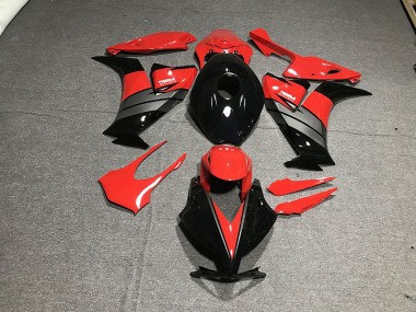 Schwarz Rot Glänzend/Grau 2012-2016 Honda CBR1000RR Motorrad Verkleidung